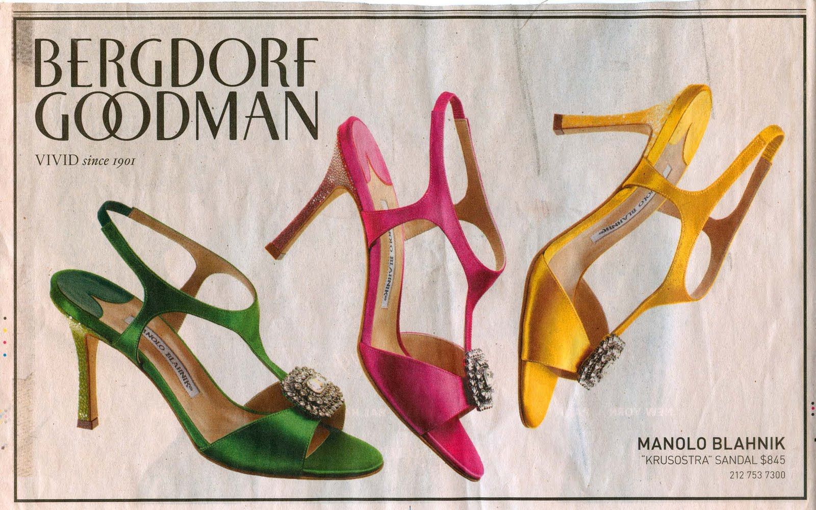 Manolo Blahnik Career Retrospective – Ian Drummond Vintage