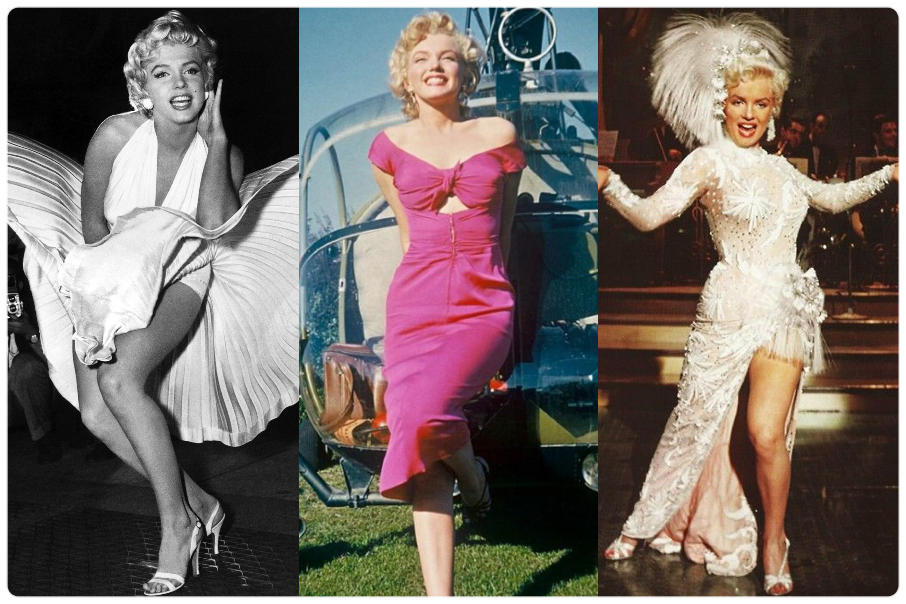 Marilyn monroe's pink dress deals