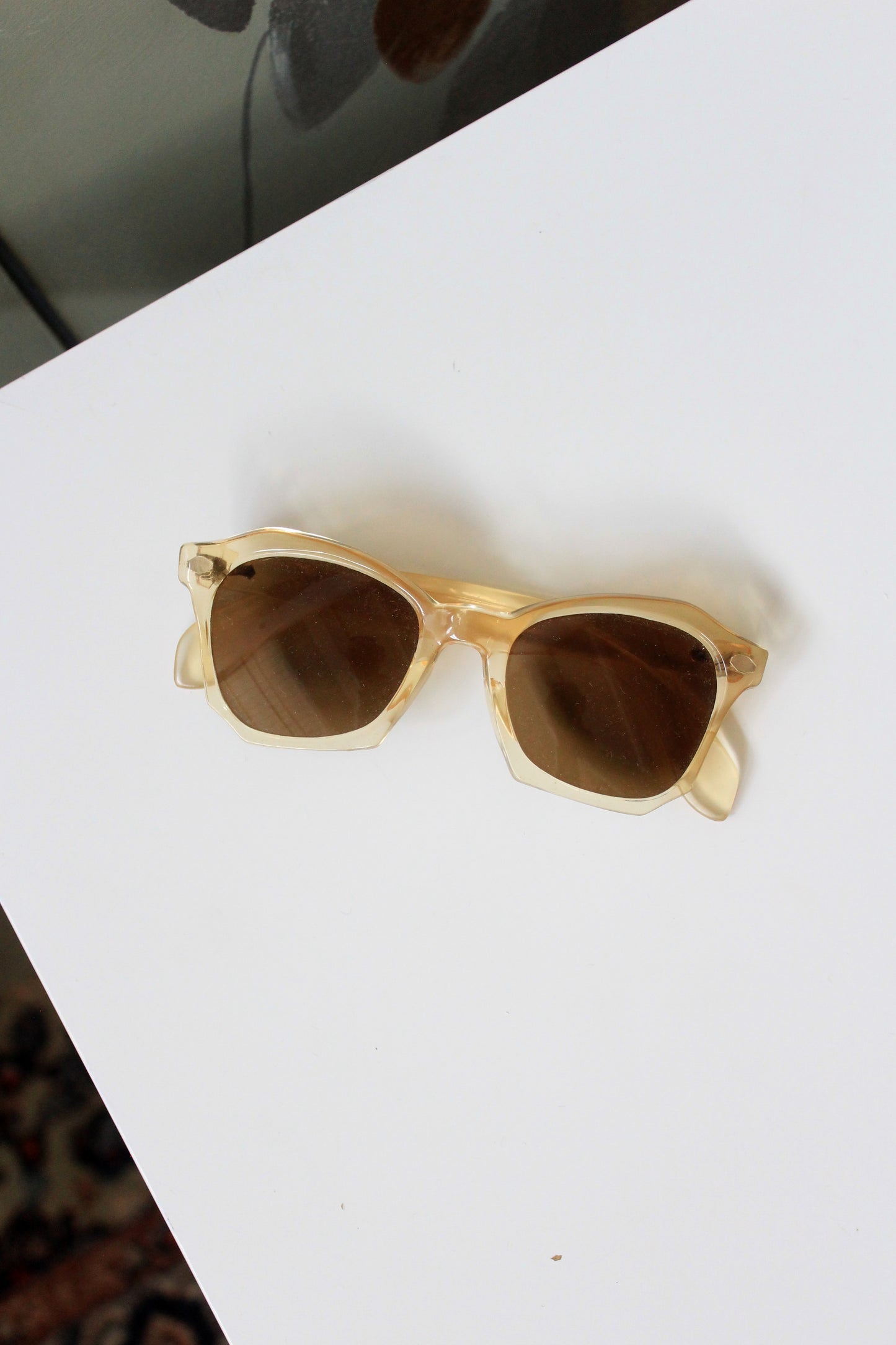 1950s Translucent Peach Sungalsses