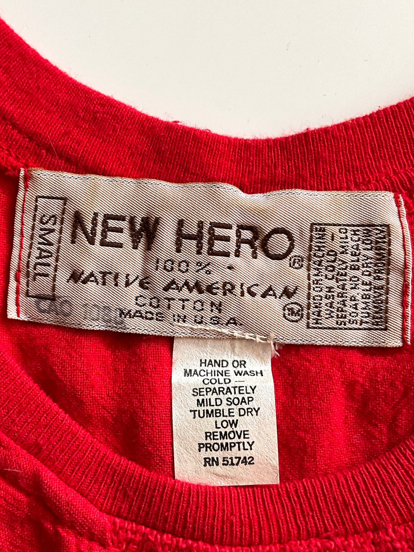 Vintage 1980s Red Cotton Tank Top Maxi Dress, Made in USA, S/M