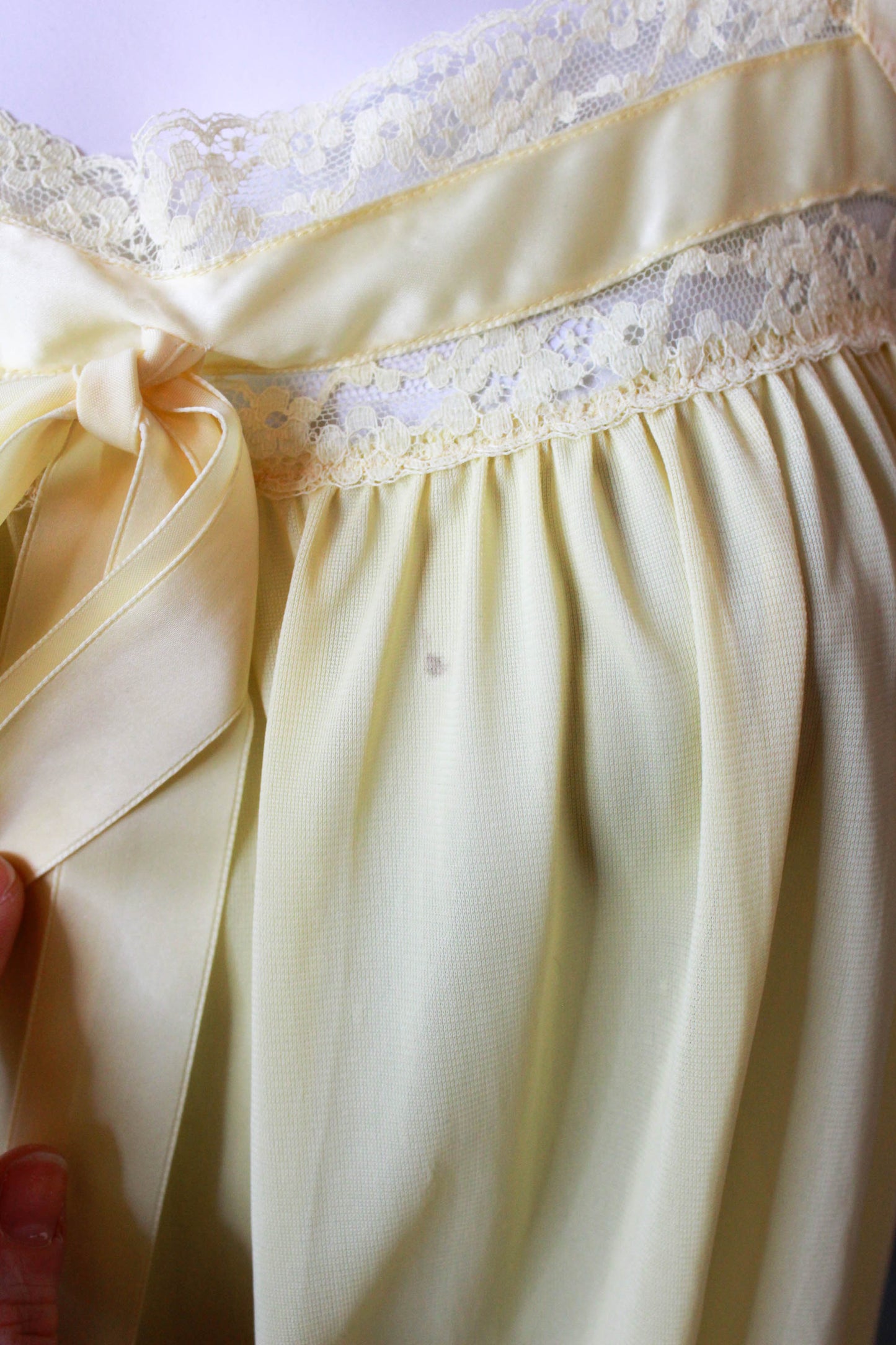 1960s Yellow Nightgown, Medium