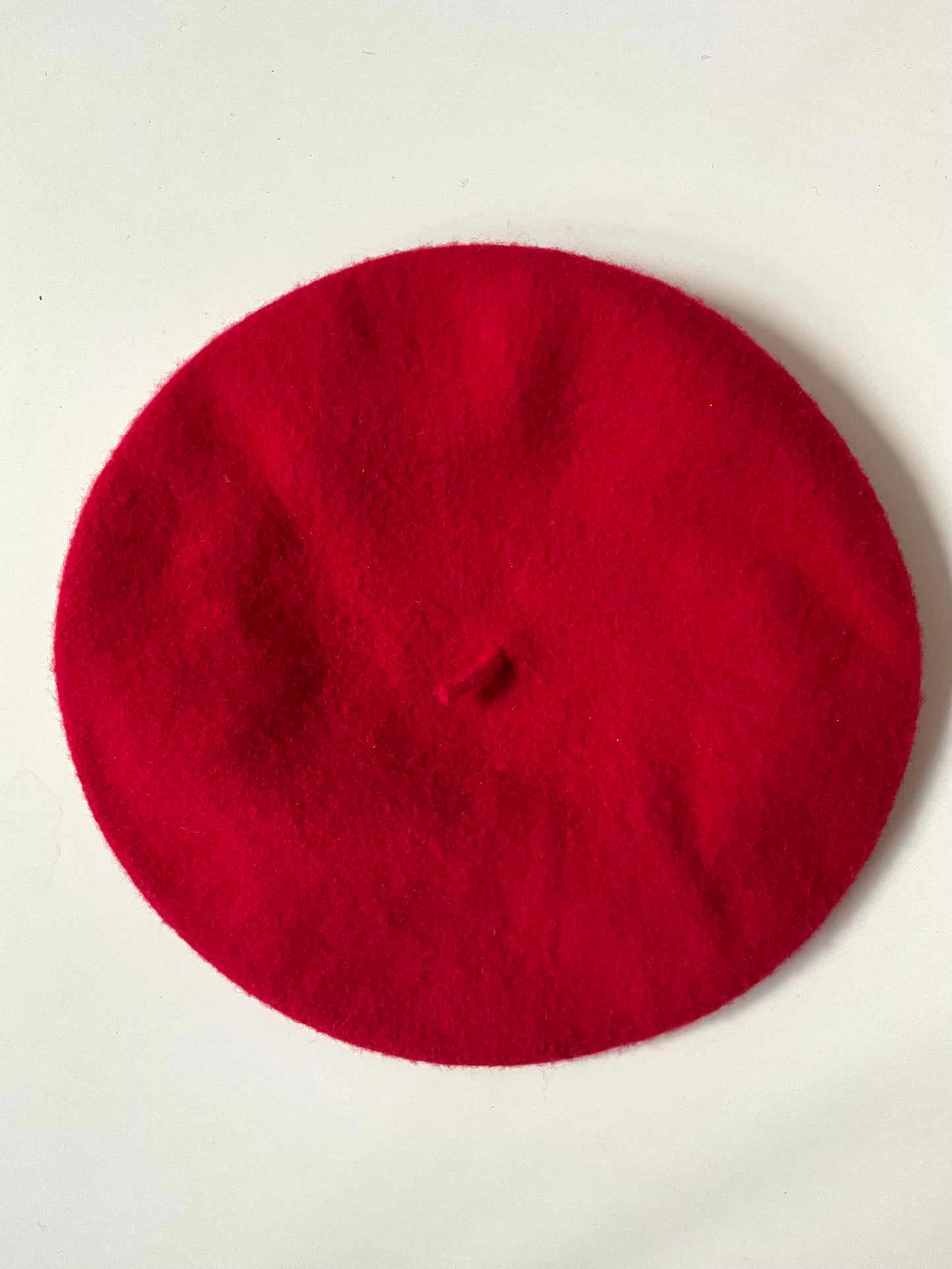 Red Wool Beret, Lilliput Hats