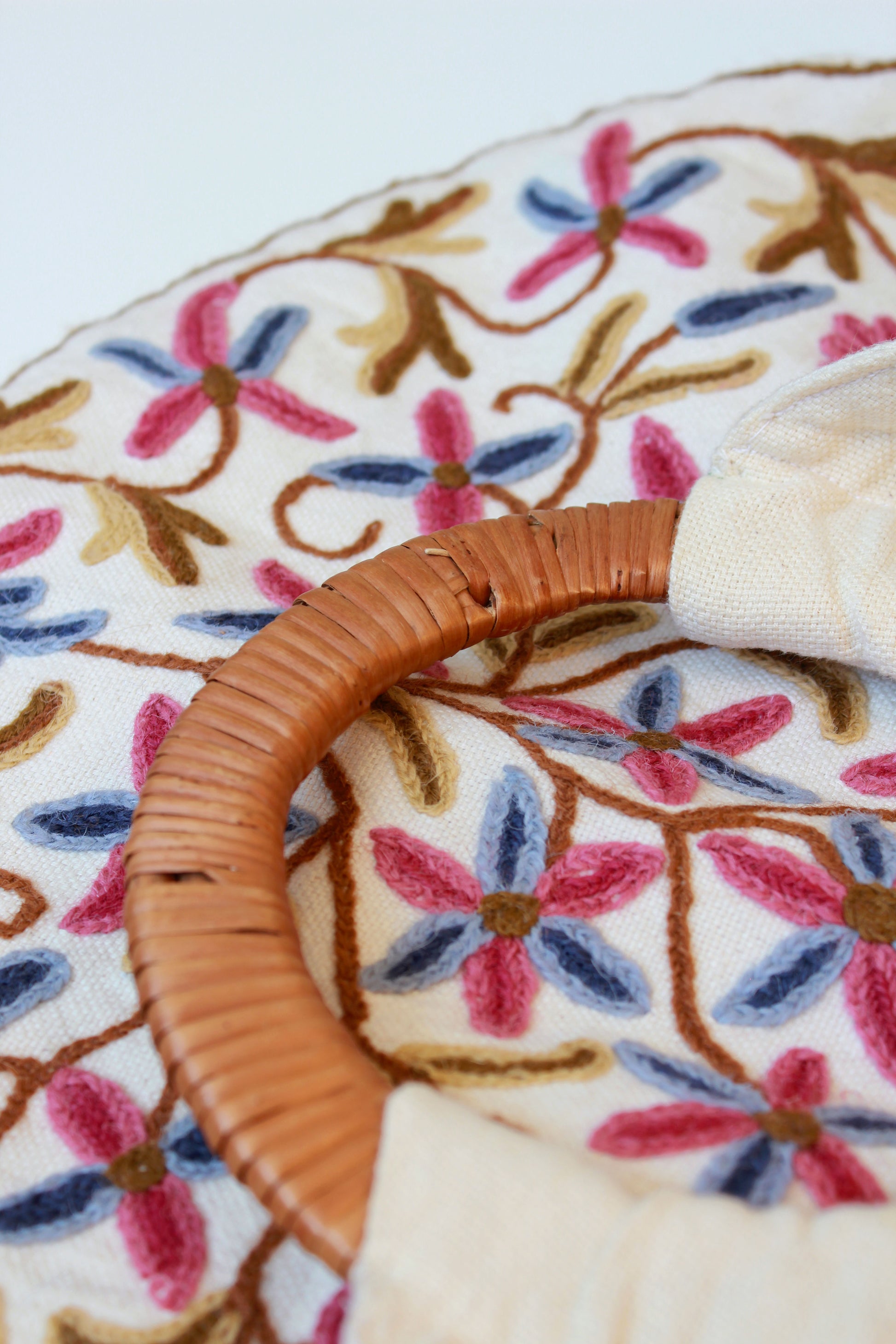 Embroidered Folk Handbag 