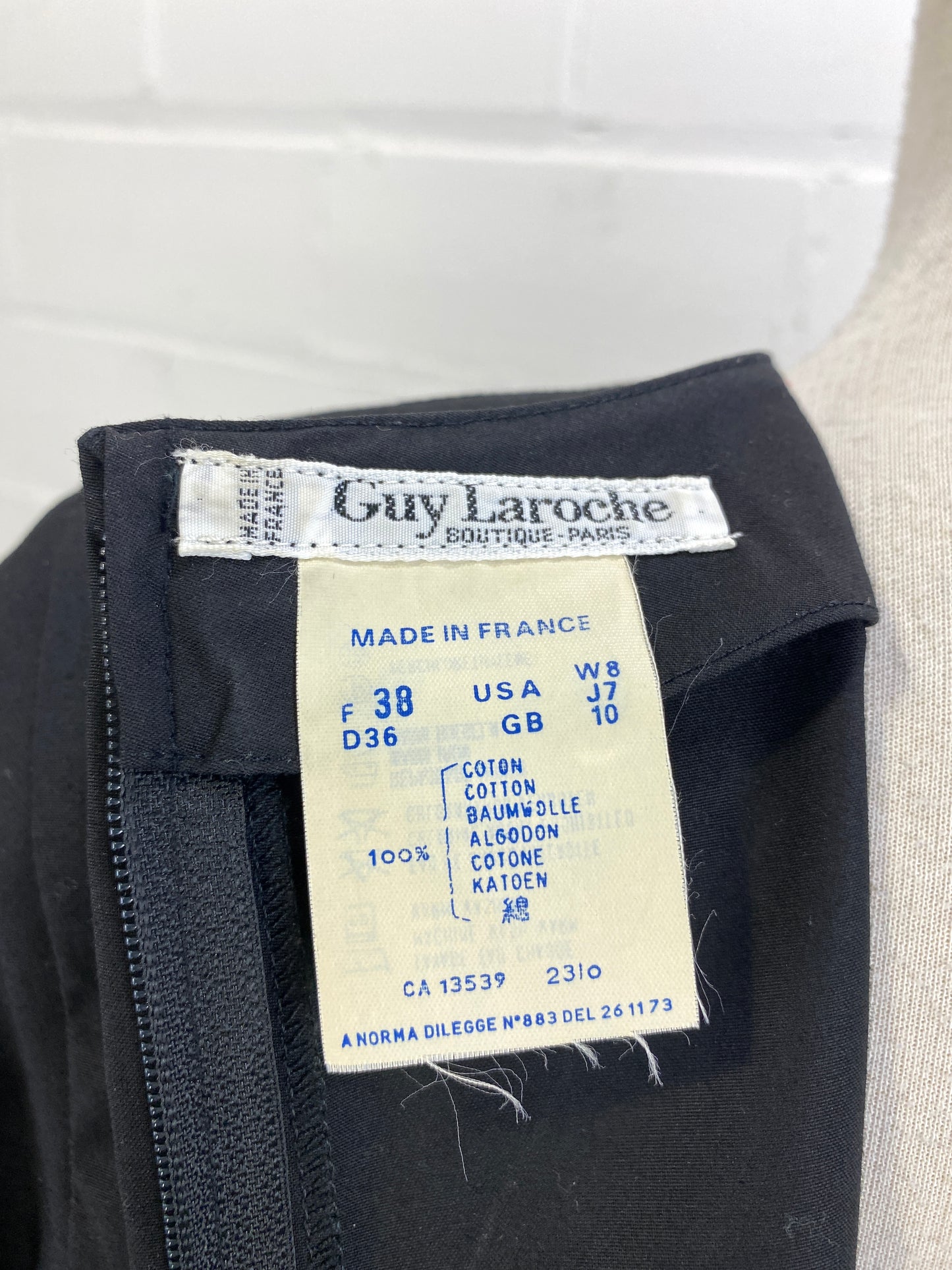 Vintage 80s Guy Laroche Horse Print Cotton Cocktail Dress