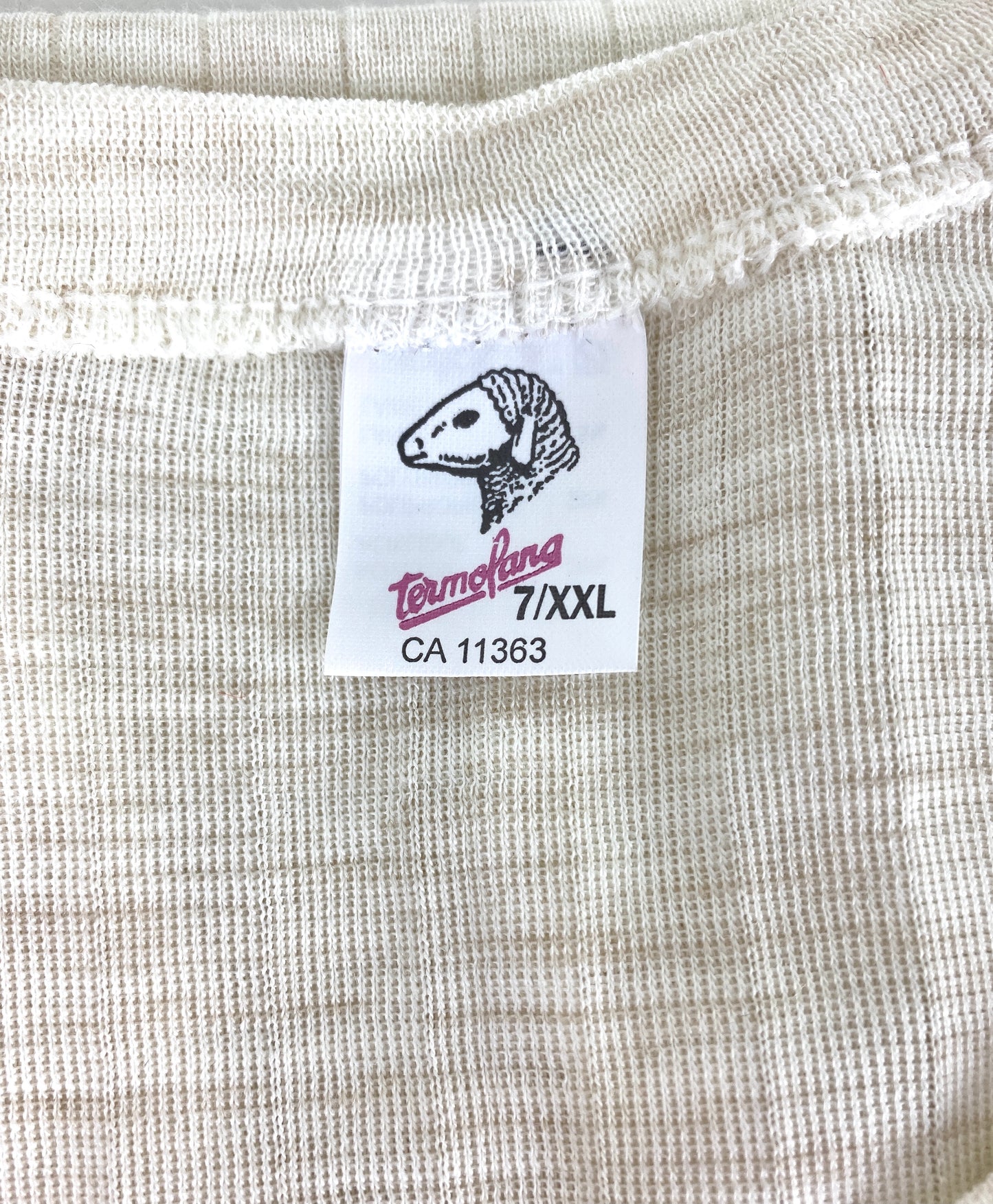 Vintage Deadstock Heather Rib-Knit Short Sleeve T-Shirt, NOS