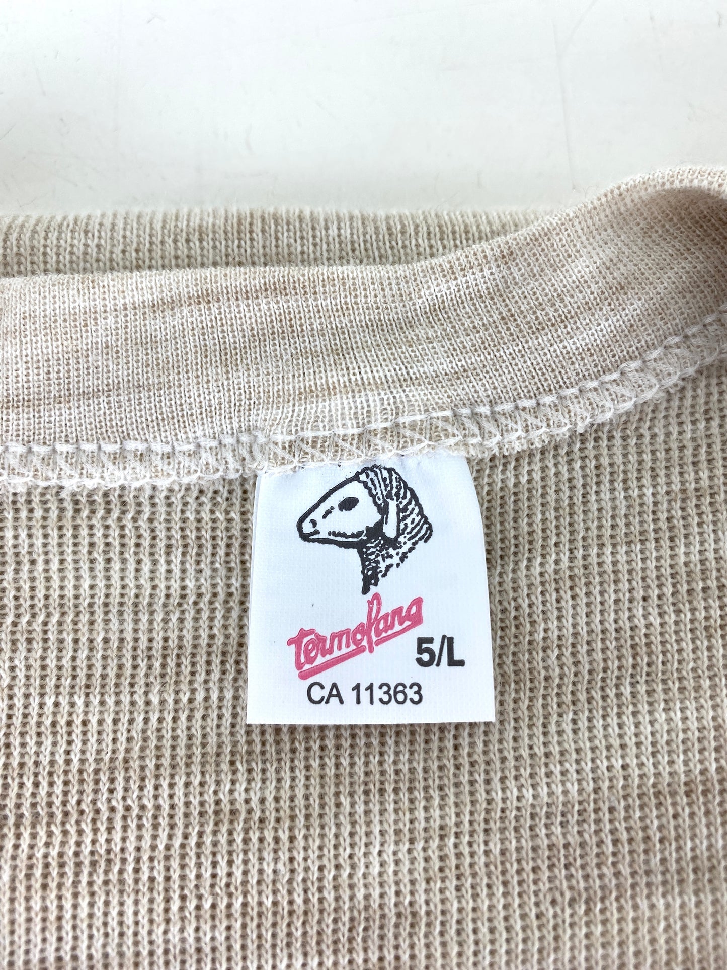 Vintage Deadstock Heather Short Sleeve Knit T-Shirt, NOS