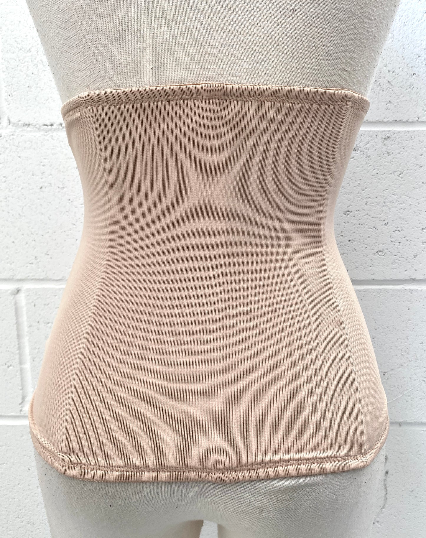 Vintage Deadstock 80s/90s Beige Poly Waist Shaper Shapewear, Cupid