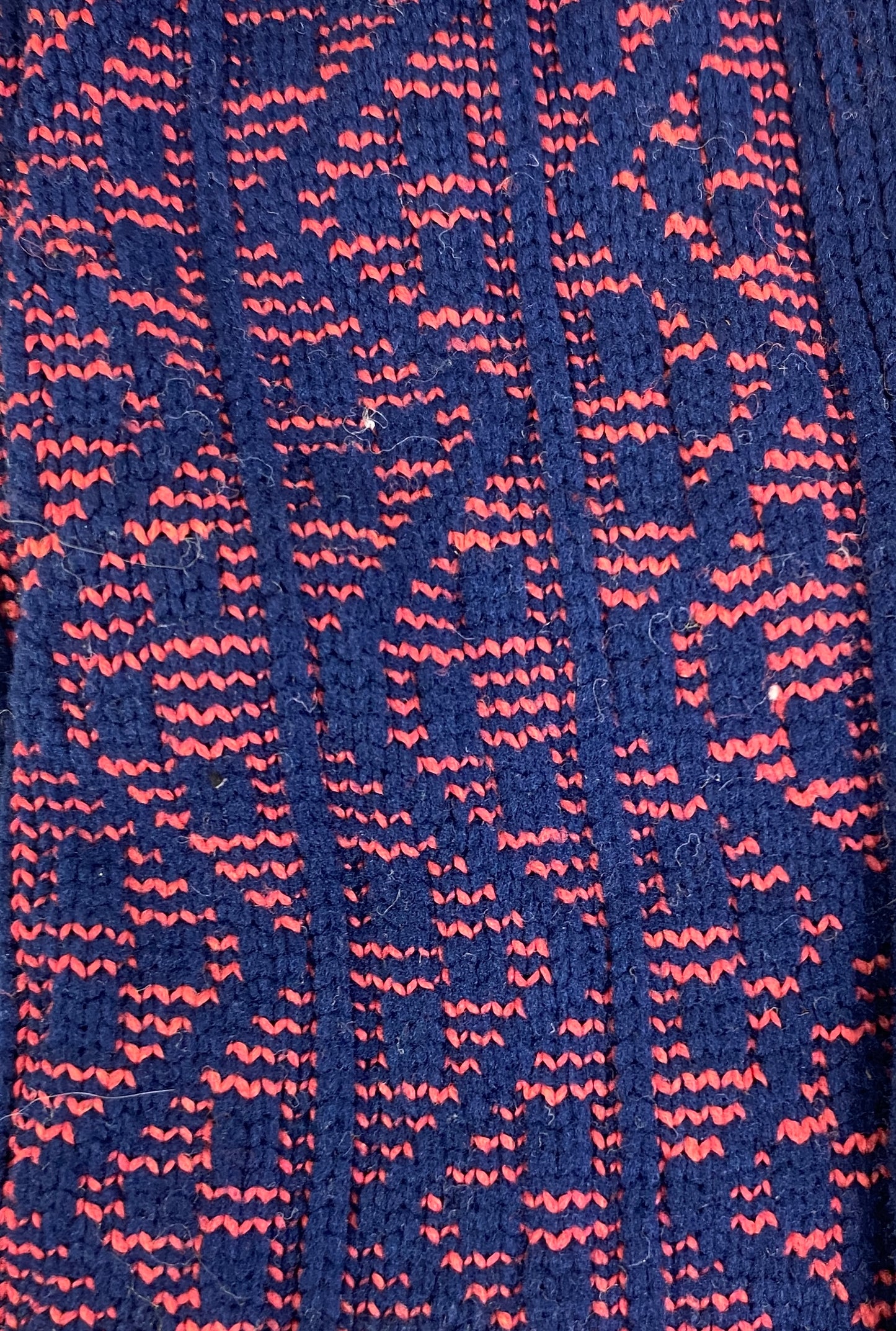 Vintage Deadstock Sir James Brown & Blue Nylon Socks, x6, Size 10-12