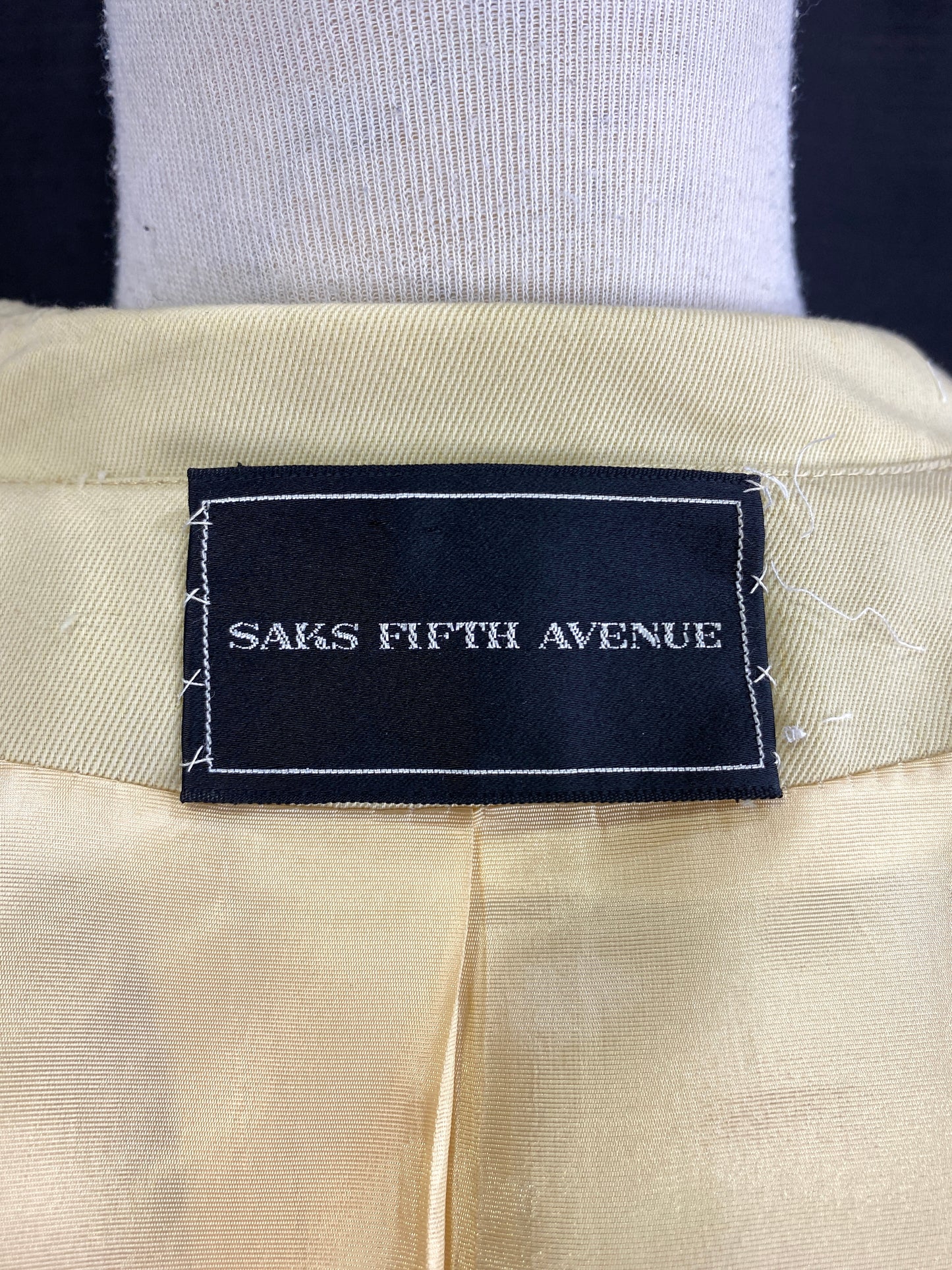 Vintage 1970s Cream 2-Piece Safari Jacket & Pants Set, XS