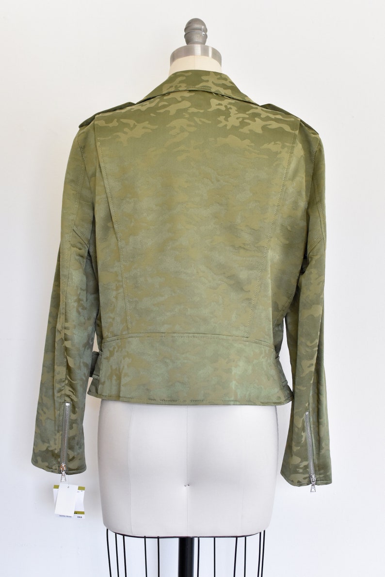 y2k Camo Print Deadstock Jacket by Anne Klein, Medium