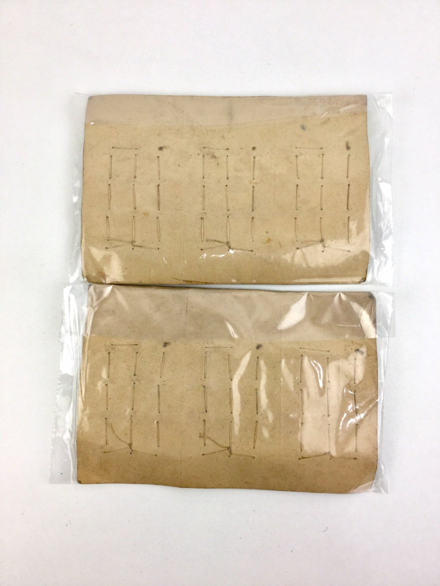 Vintage Victorian Glass Buttons, 12mm, 1/2 in, 36 ea, Multiples x2, Polyhedron Metallic Painted Glass Shank Buttons, Superb Foreign NOS