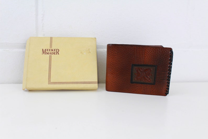 Meeker 1930s Made Leather Wallet