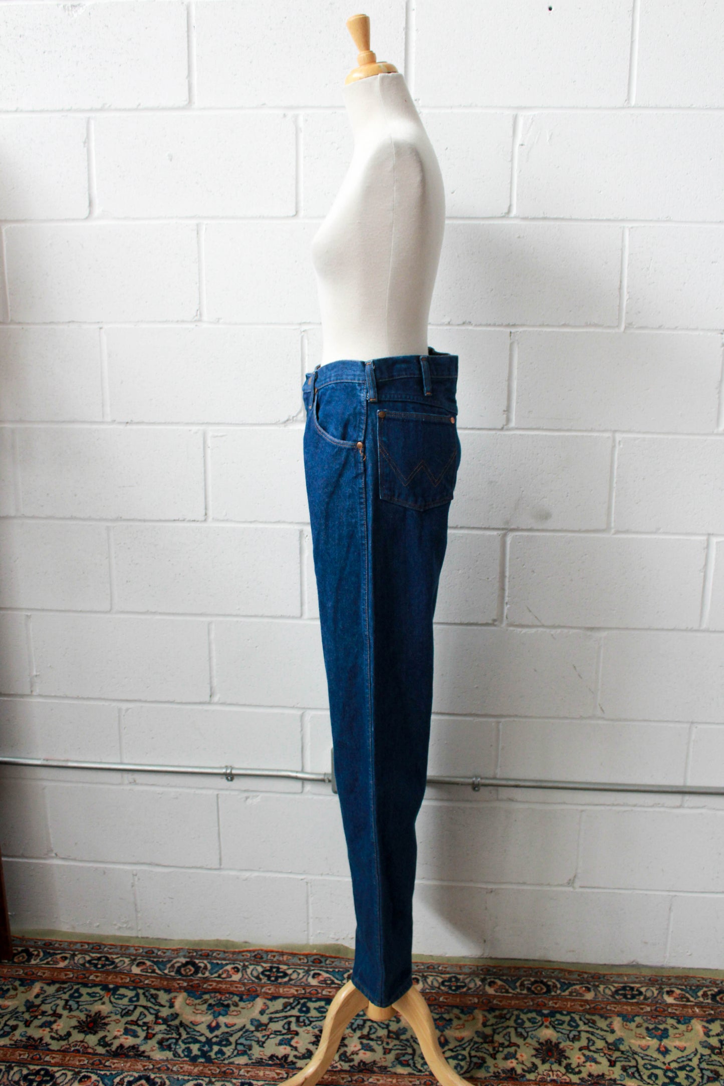 Vintage 1980s Wrangler Dark Wash Denim Jeans, Waist 30"