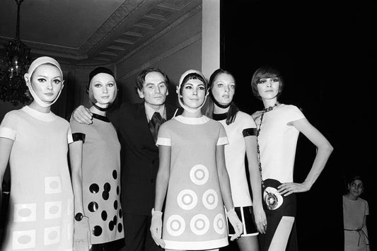 1960s pierre cardin space age fashion show