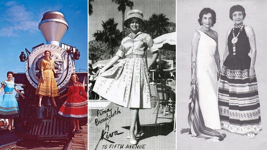 Vintage Indigenous Fashion Design in North America