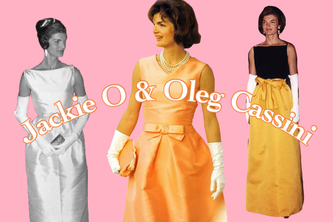 Jackie Kennedy and Oleg Cassini 