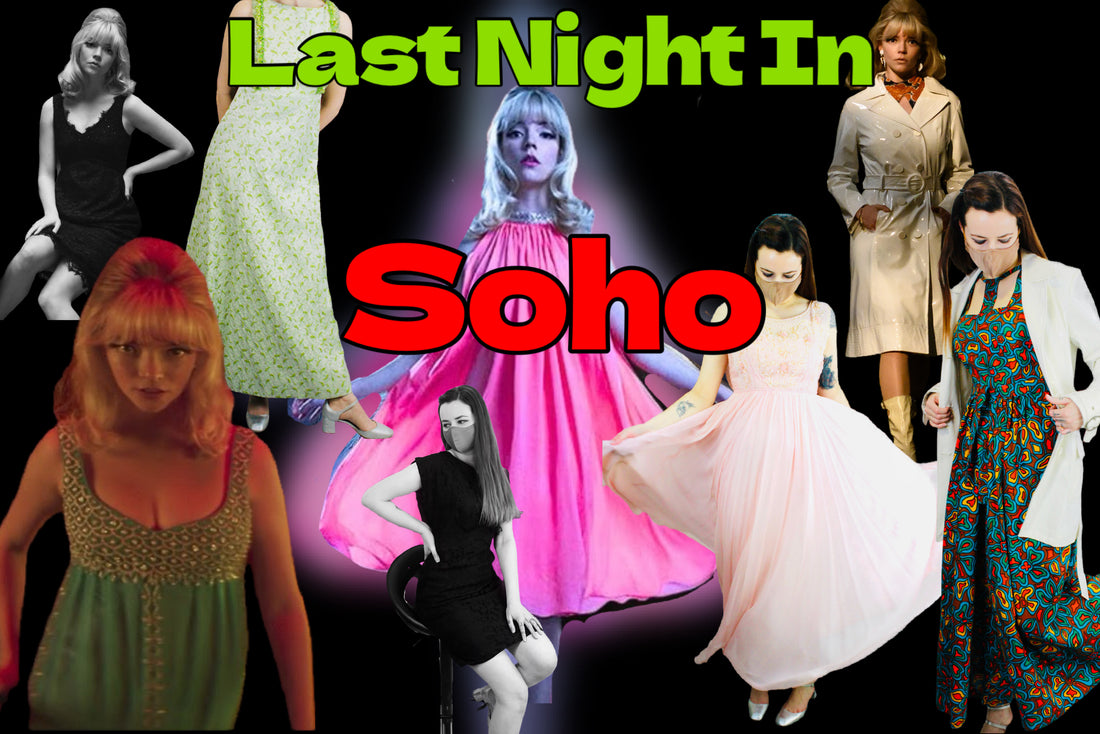 Last Night In Soho Inspired 1960s Fashion Shoot 