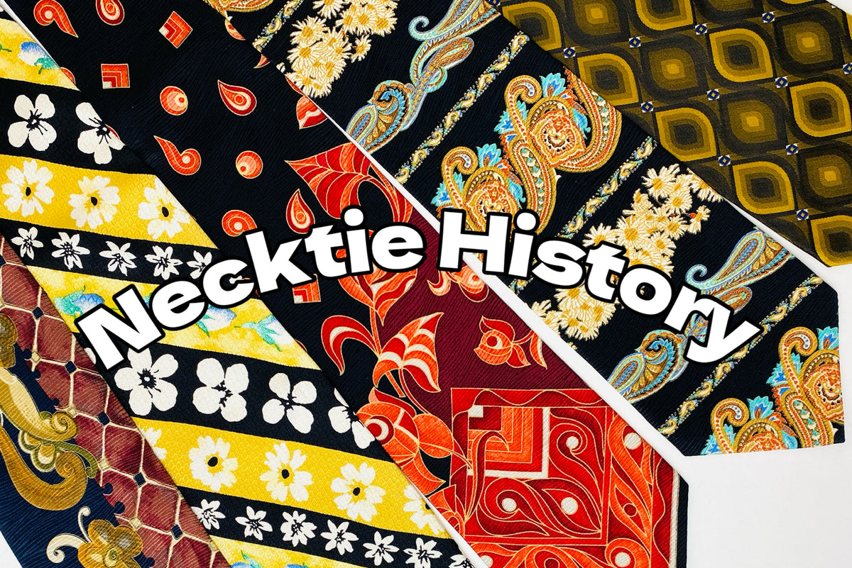 Men's Necktie History – Ian Drummond Vintage