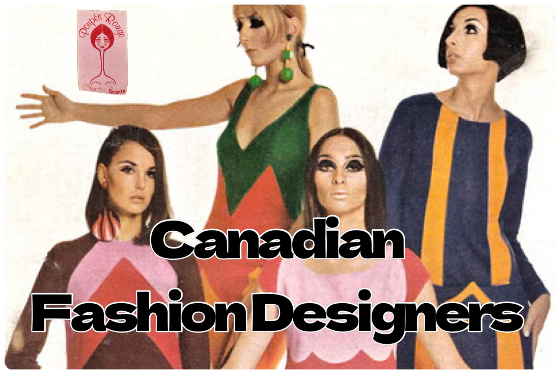 Canadian Fashion Designers Ian Drummond Vintage