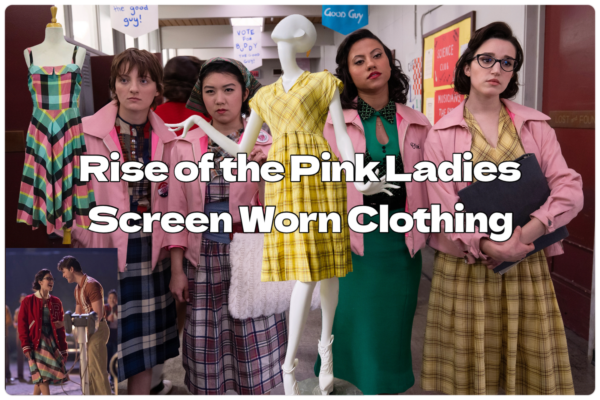 1950s Costuming- Grease/ Rise of the Pink Ladies  Ian Drummond Vintage