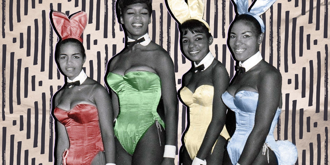 Playboy bunny costumes by Zelda Wynn Valdes 