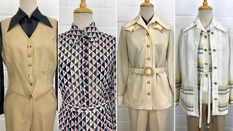 Women's vintage office workwear clothing
