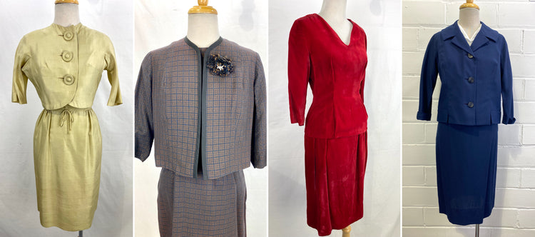 womens vintage sets and suits 