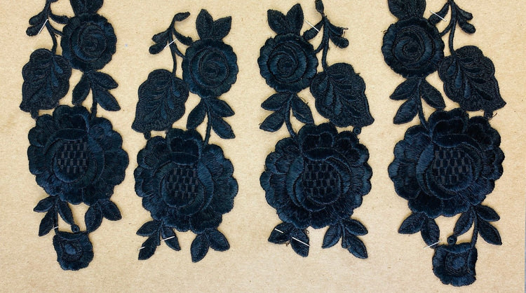 victorian era vintage appliques and sewing notions