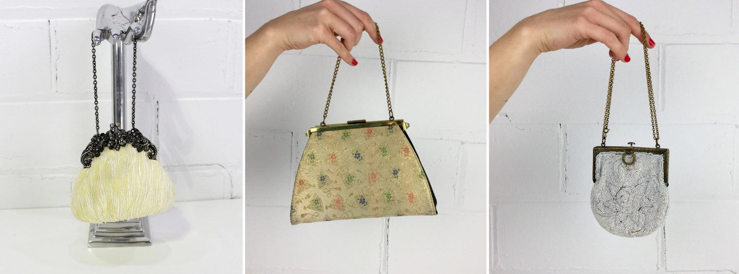 Vintage women's evening bags for sale. purses and handbags. 