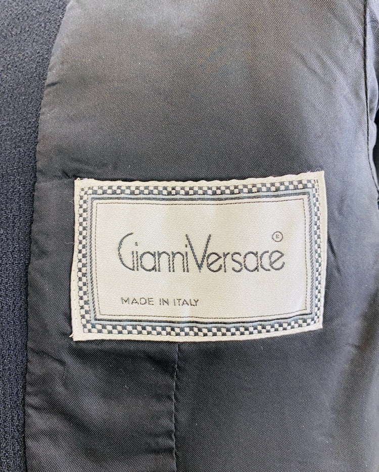 Gianni Versace womens vintage jacket label 