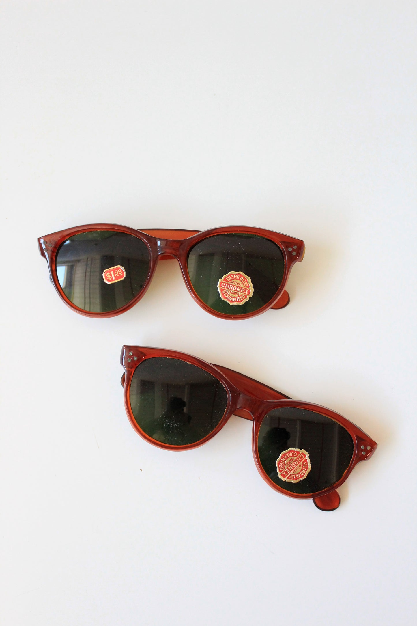 1960s Classic Brown Sunglasses, Unused 