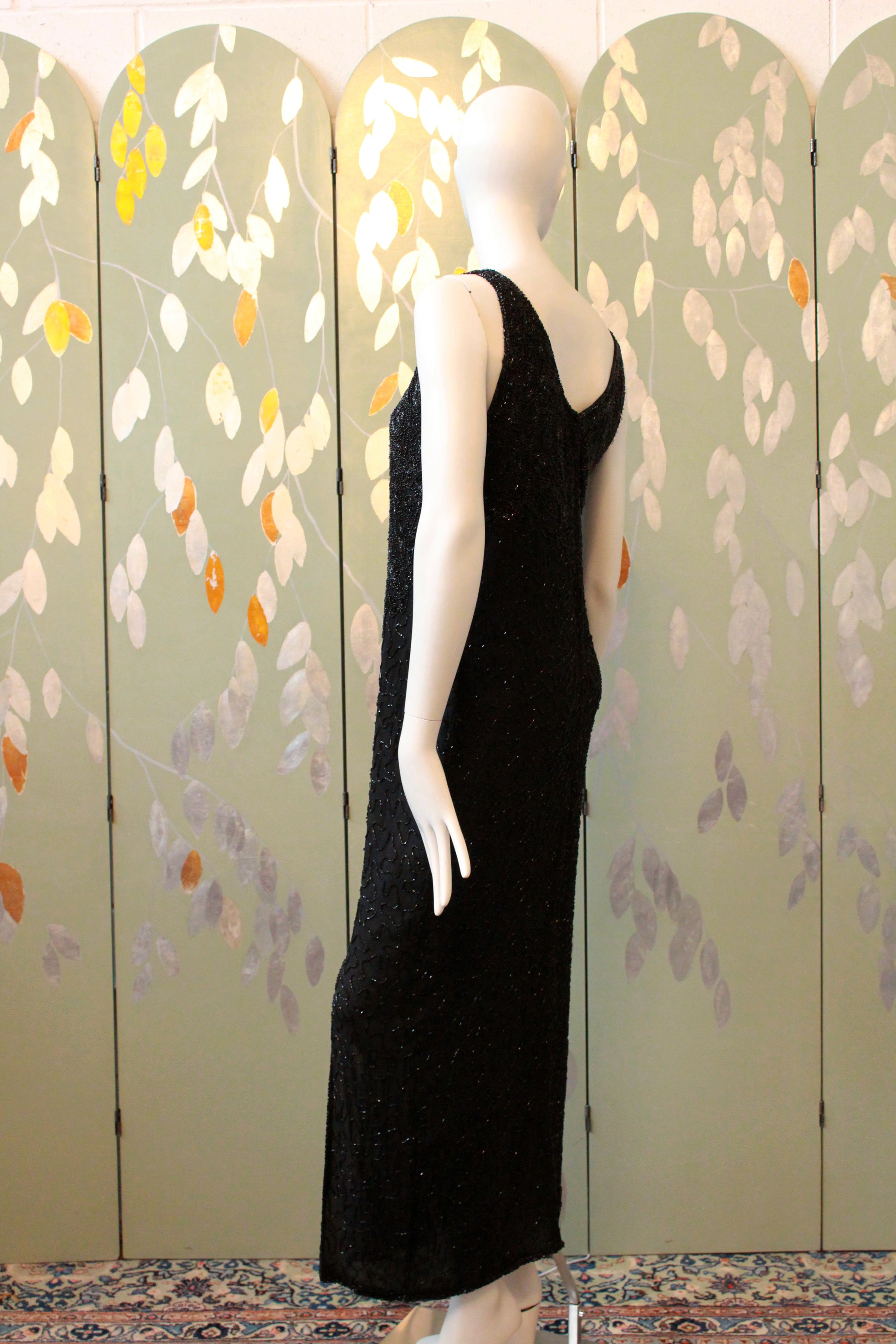 90s dinner dress Spaghetti Straps 90S Green Prom Dress Vintage Green Party Dress US6 / Green