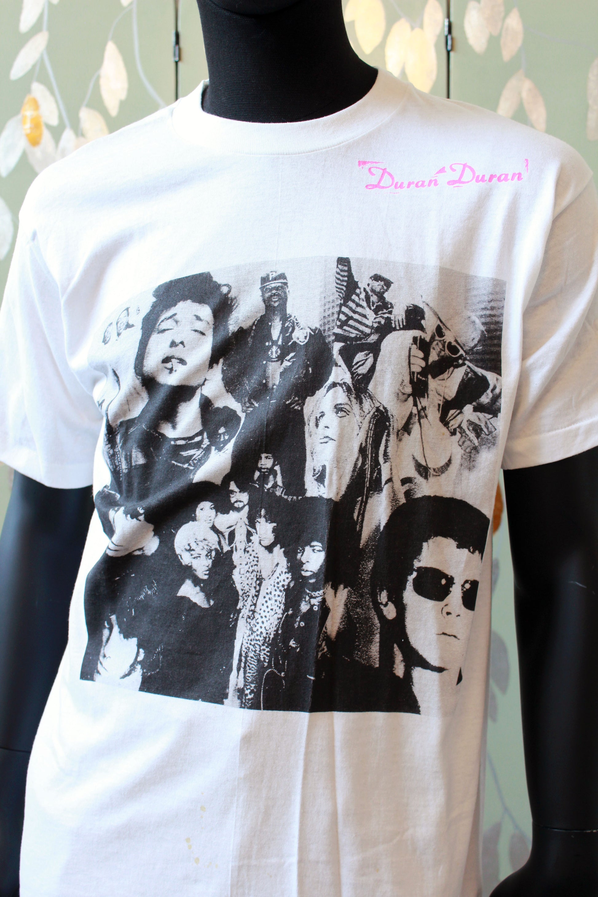 Vintage 1995 Autographed Duran Duran Thank You Tour Concert T-Shirt, Large