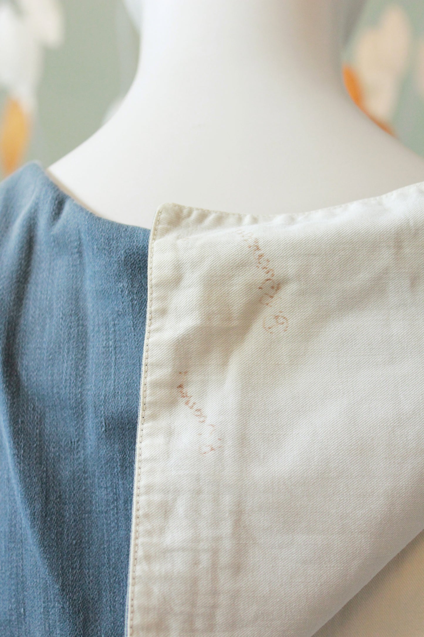 RARE 1920's Signed Sailor Uniform Top From Bishop Strachan Girls School, M/L 