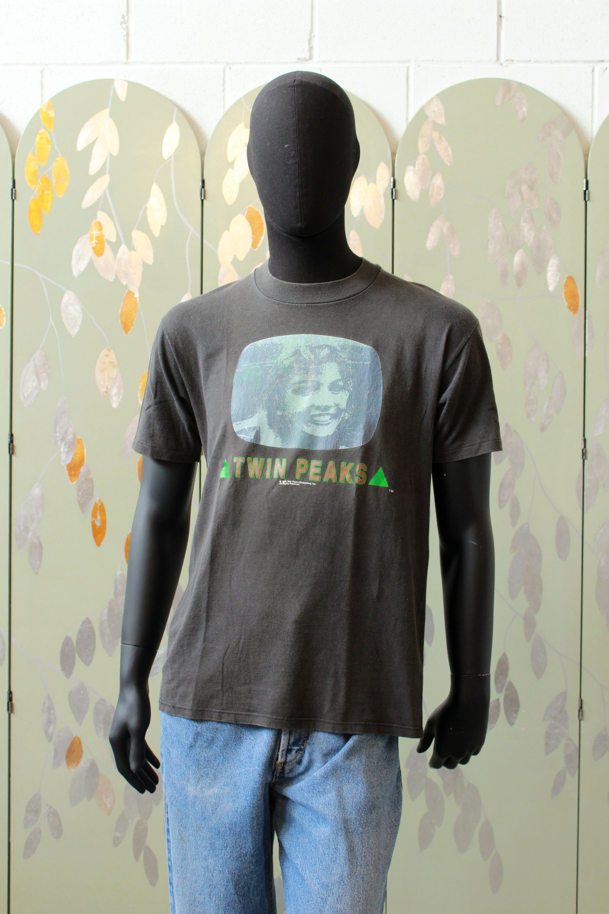 Vintage 1990s Twin Peaks Laura On Tv Collectors T-shirt, Medium