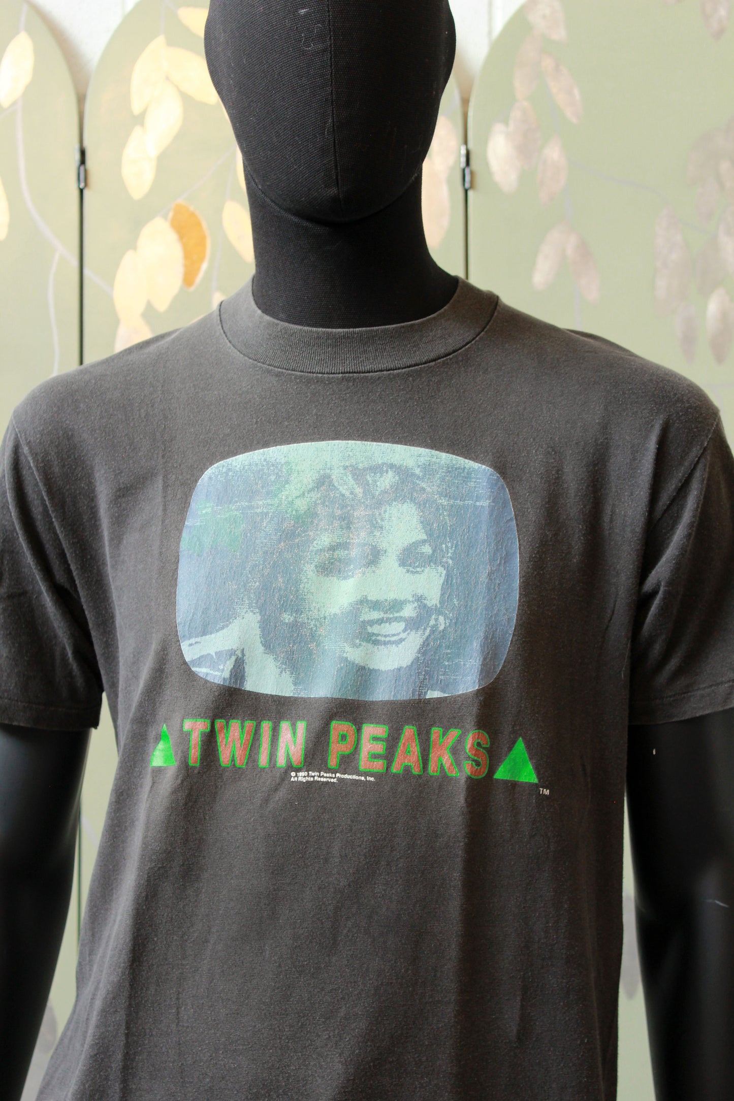 Vintage 1990s Twin Peaks Laura On Tv Collectors T-shirt, Medium