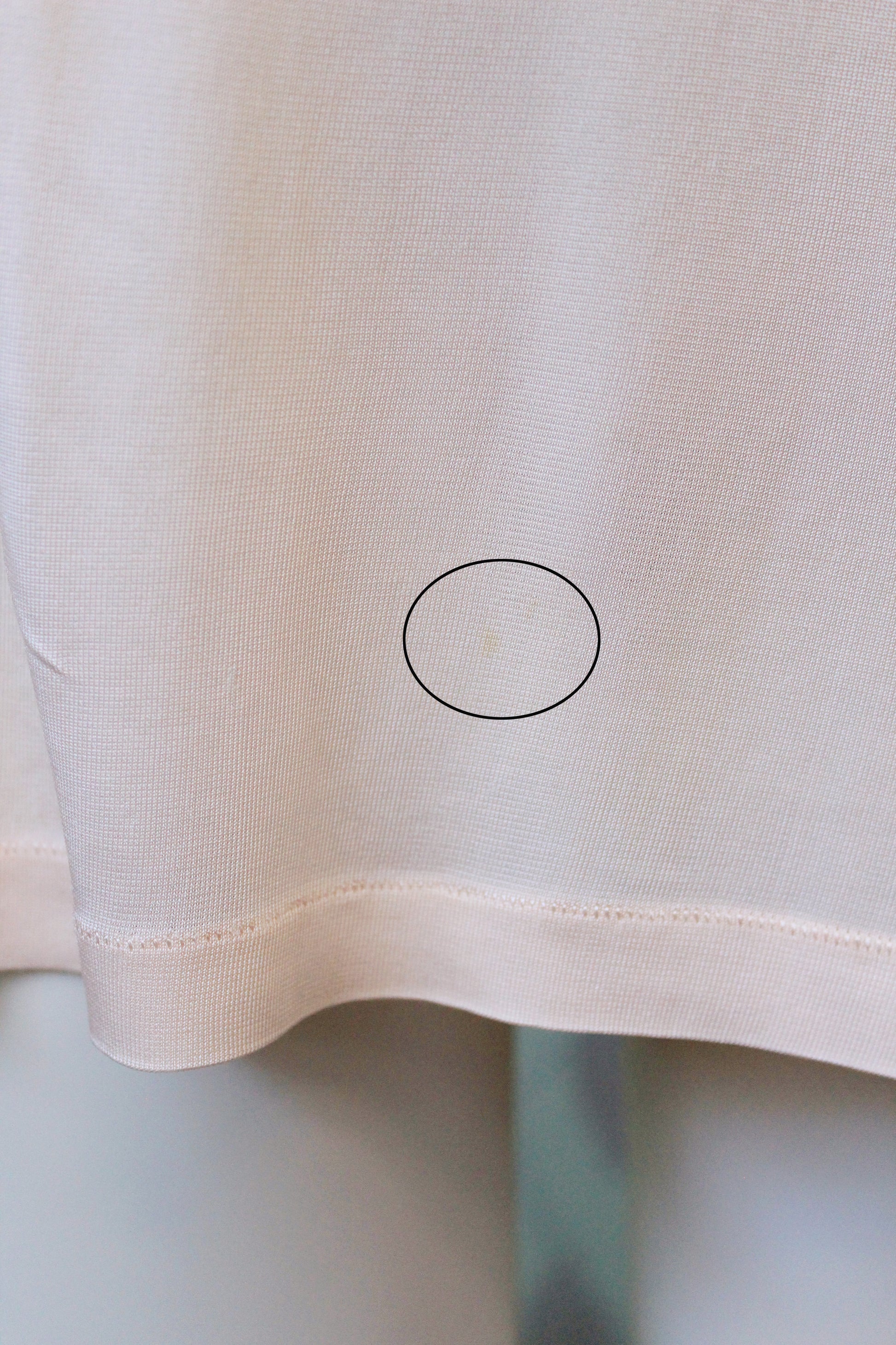 1960s Light Peach Embroidered Mini Slip, XS