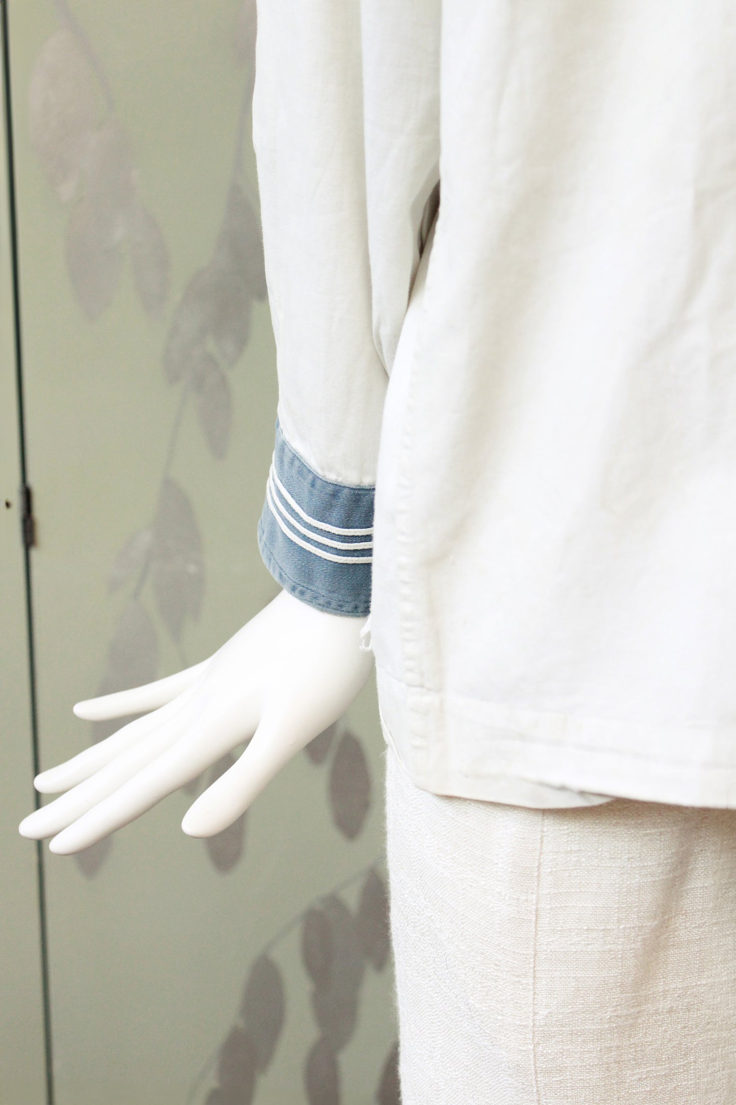 RARE 1920's Signed Sailor Uniform Top From Bishop Strachan Girls School, M/L 