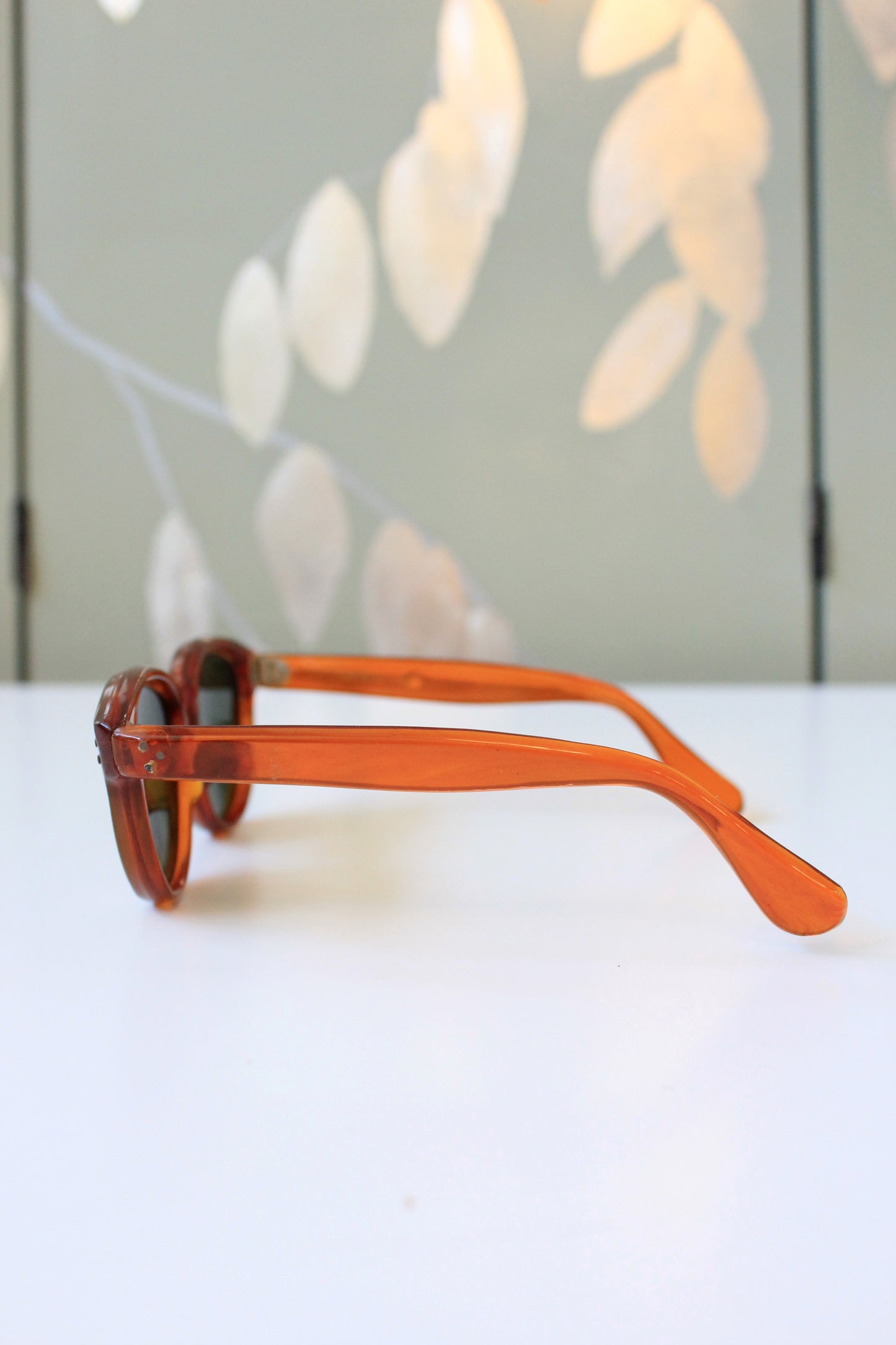 1960s Classic Brown Sunglasses, Unused 
