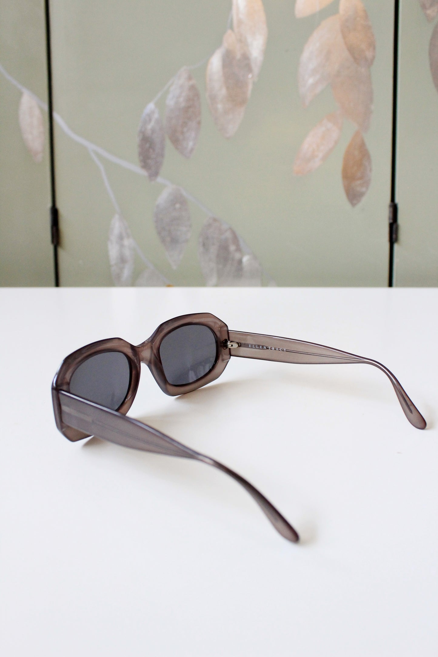 1990s Grey Ellen Tracy Sunglasses 