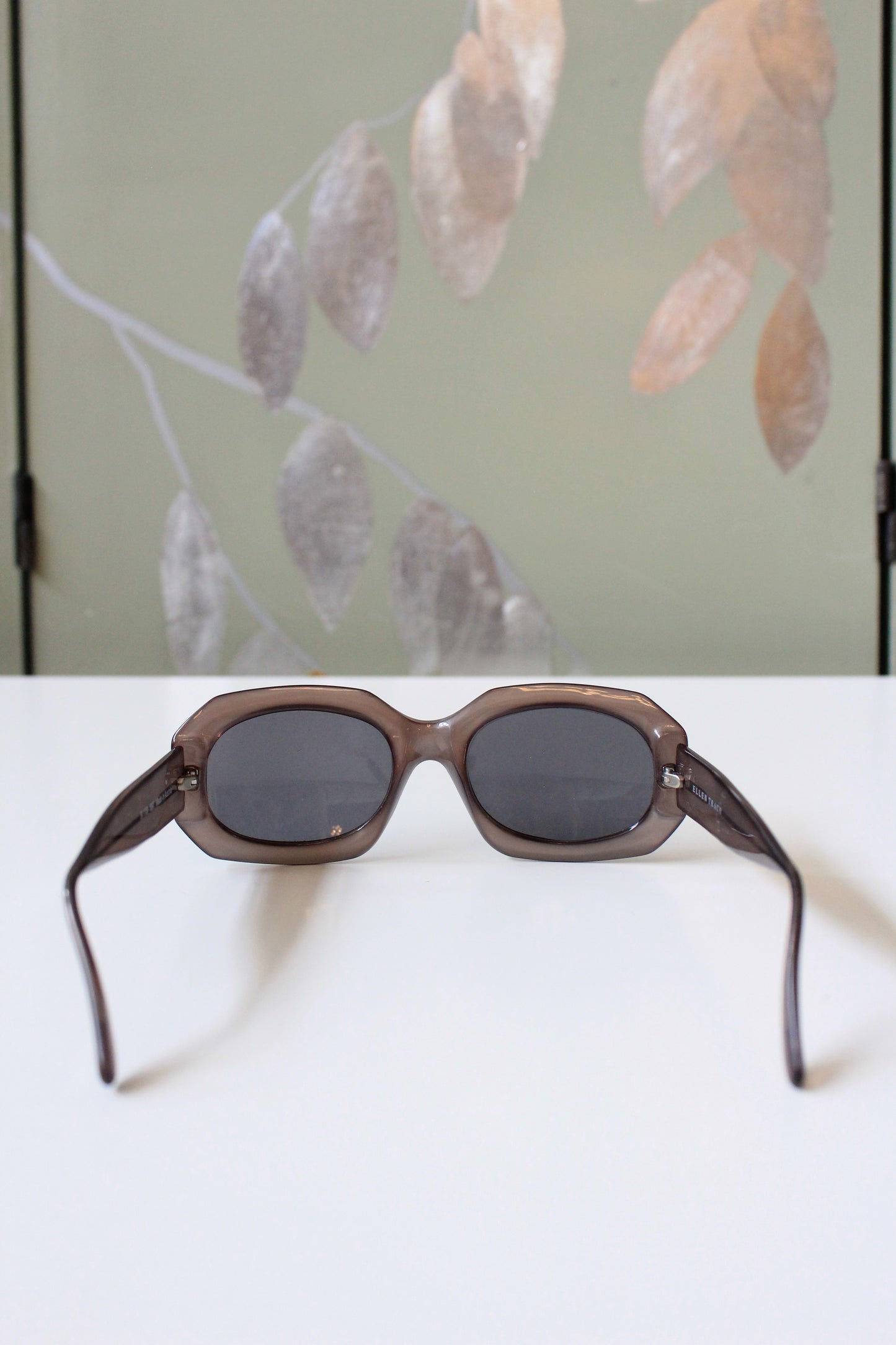 1990s Grey Ellen Tracy Sunglasses 