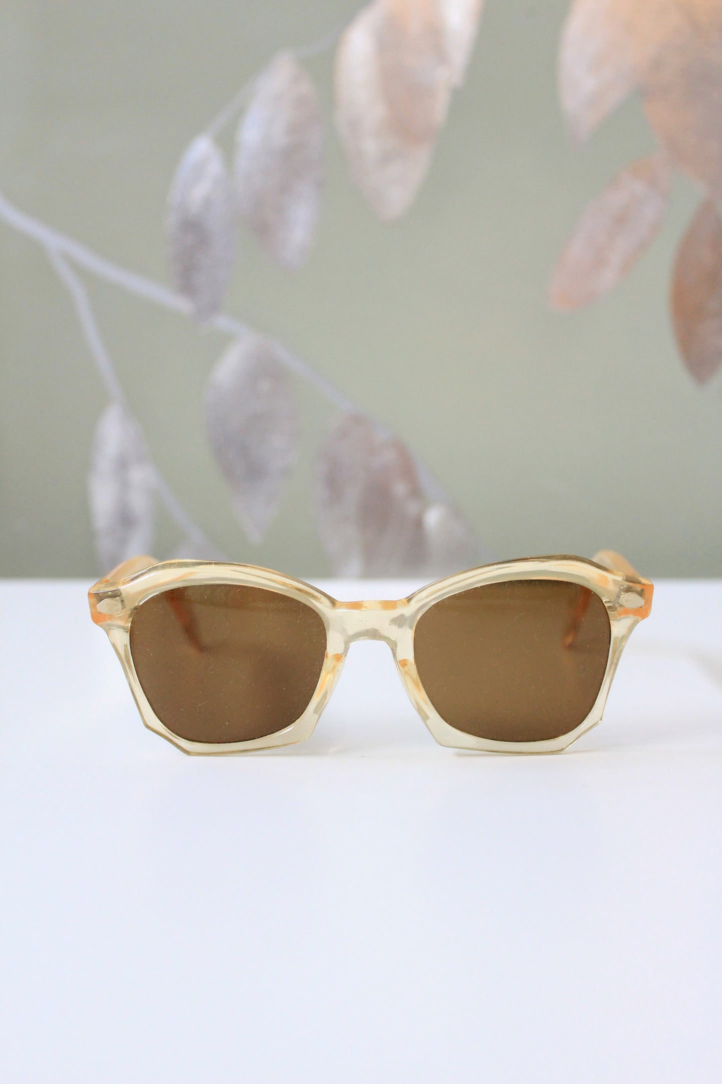 1950s Translucent Peach Sungalsses 