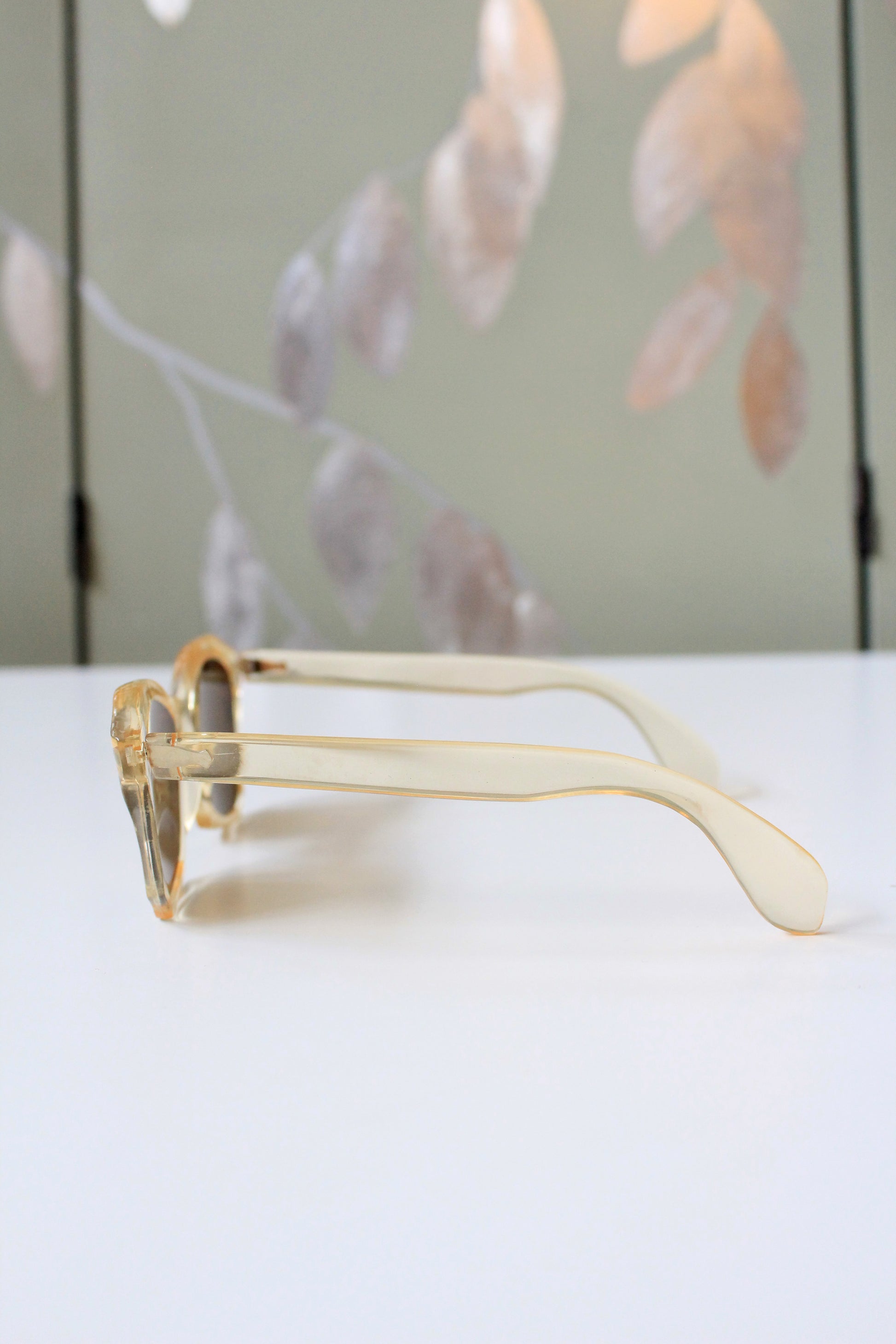 1950s Translucent Peach Sungalsses 