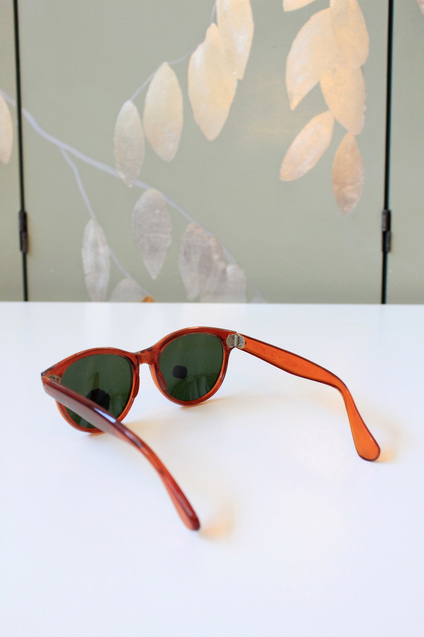 1960s Classic Brown Sunglasses, Unused