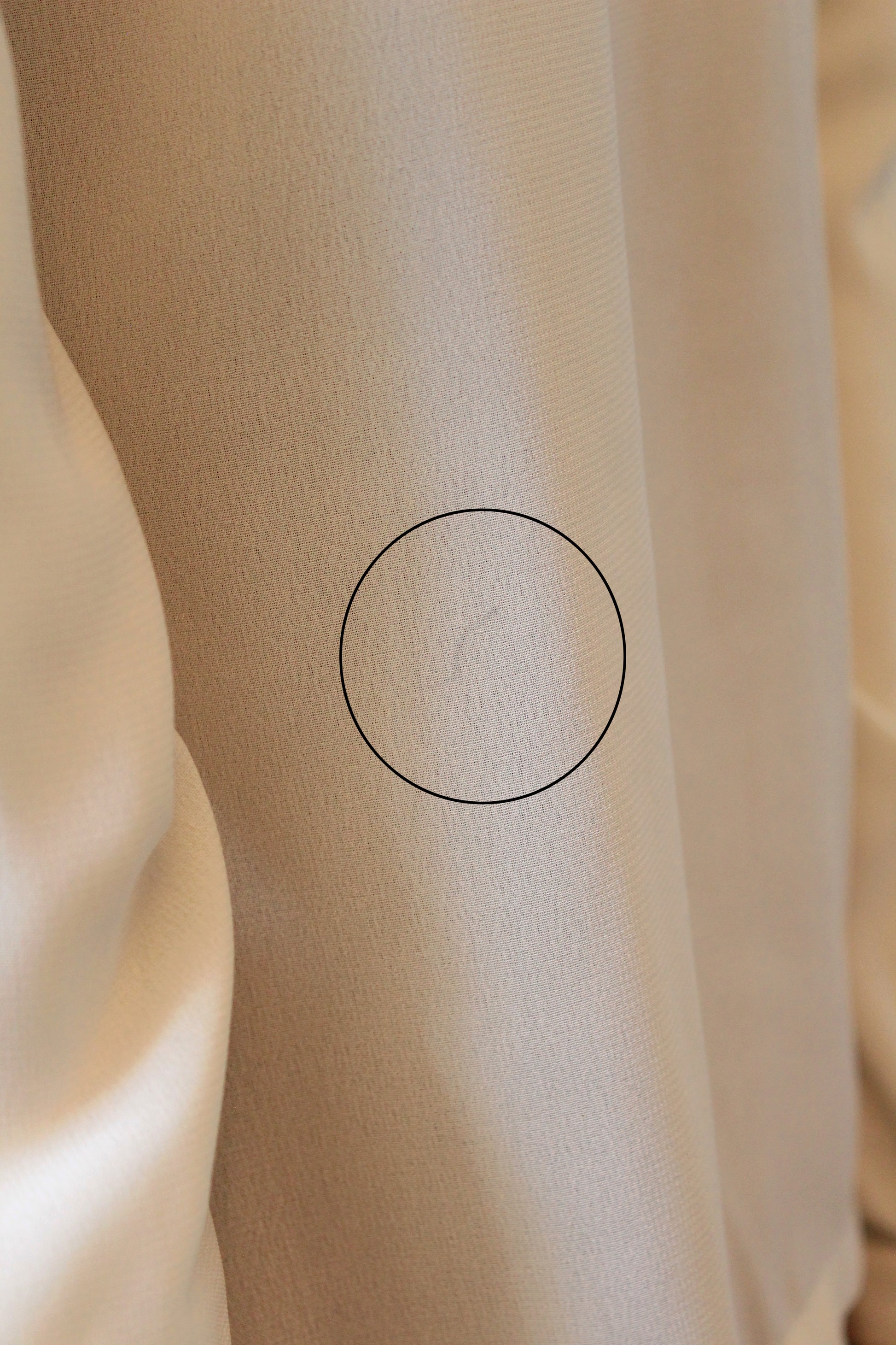 2000s Cream Side Bow Elegant Long Sleeve Blouse, Medium