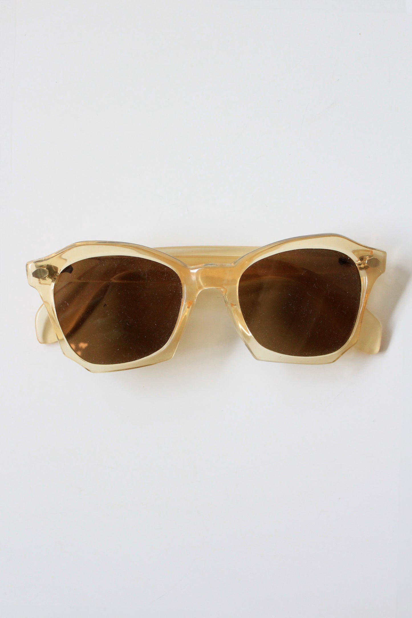 1950s Translucent Peach Sungalsses 