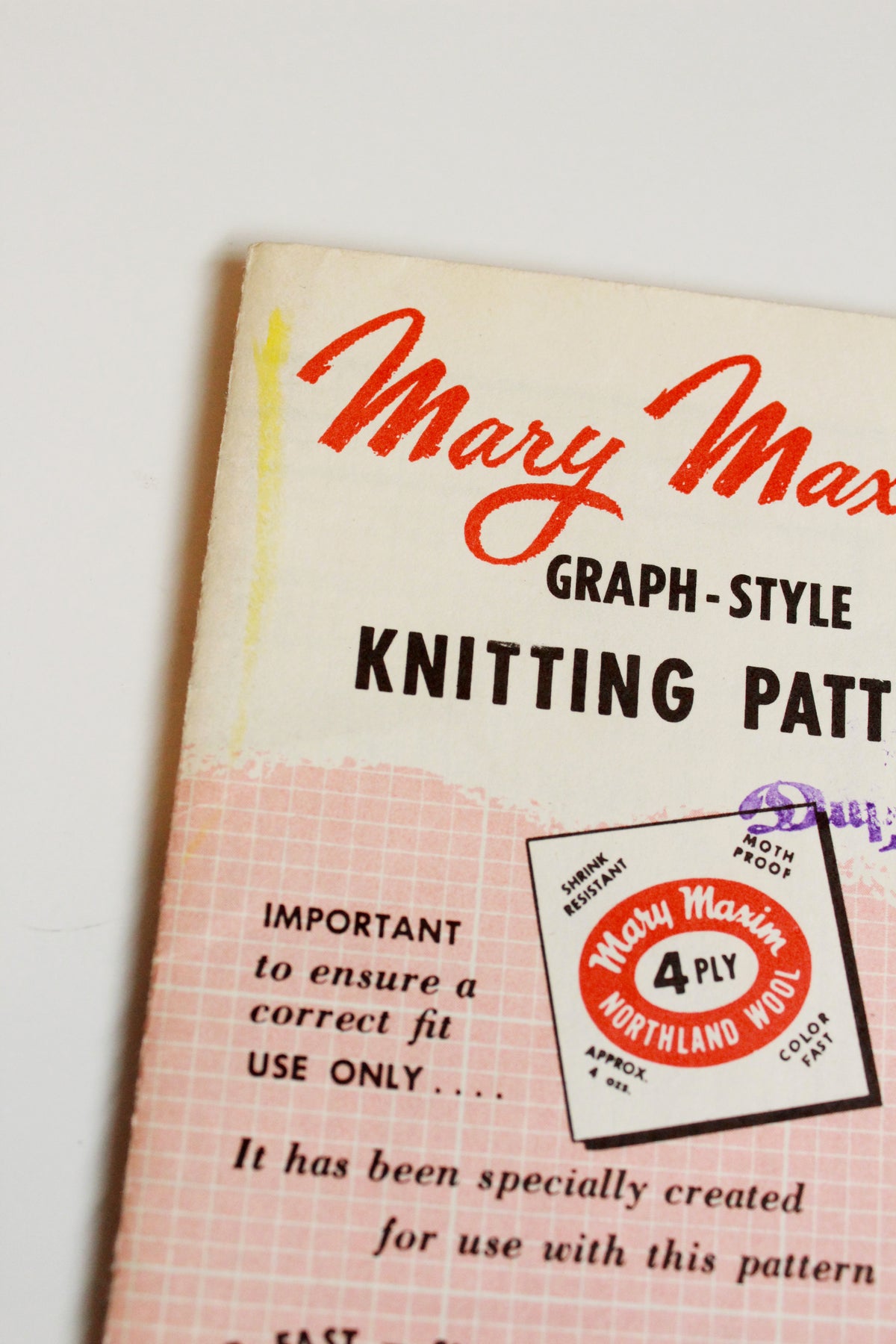 1950s Mary Maxim Boys Or Girls 4 ply Kitting Pattern 472, Pirate Cardigan