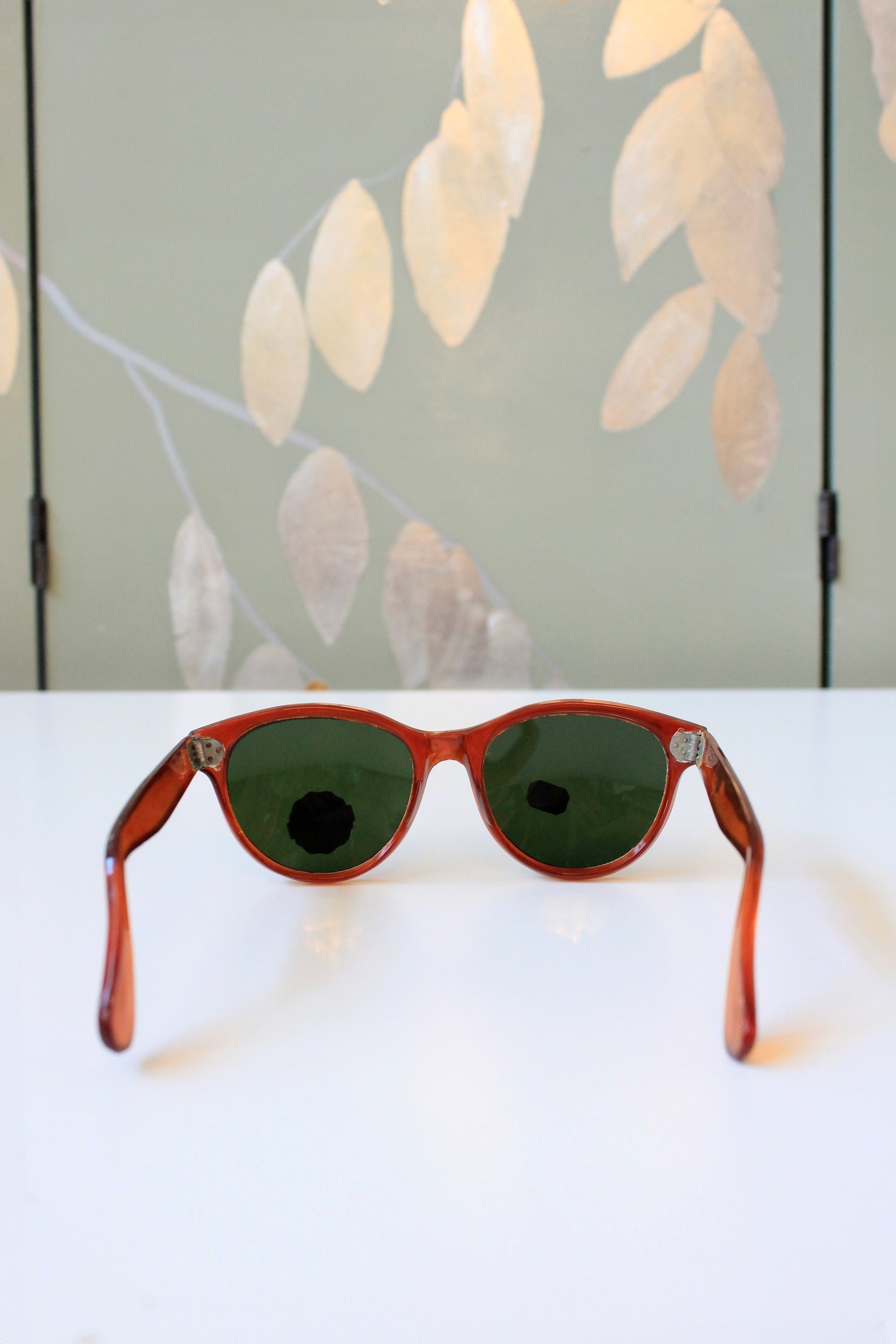 1960s Classic Brown Sunglasses, Unused 