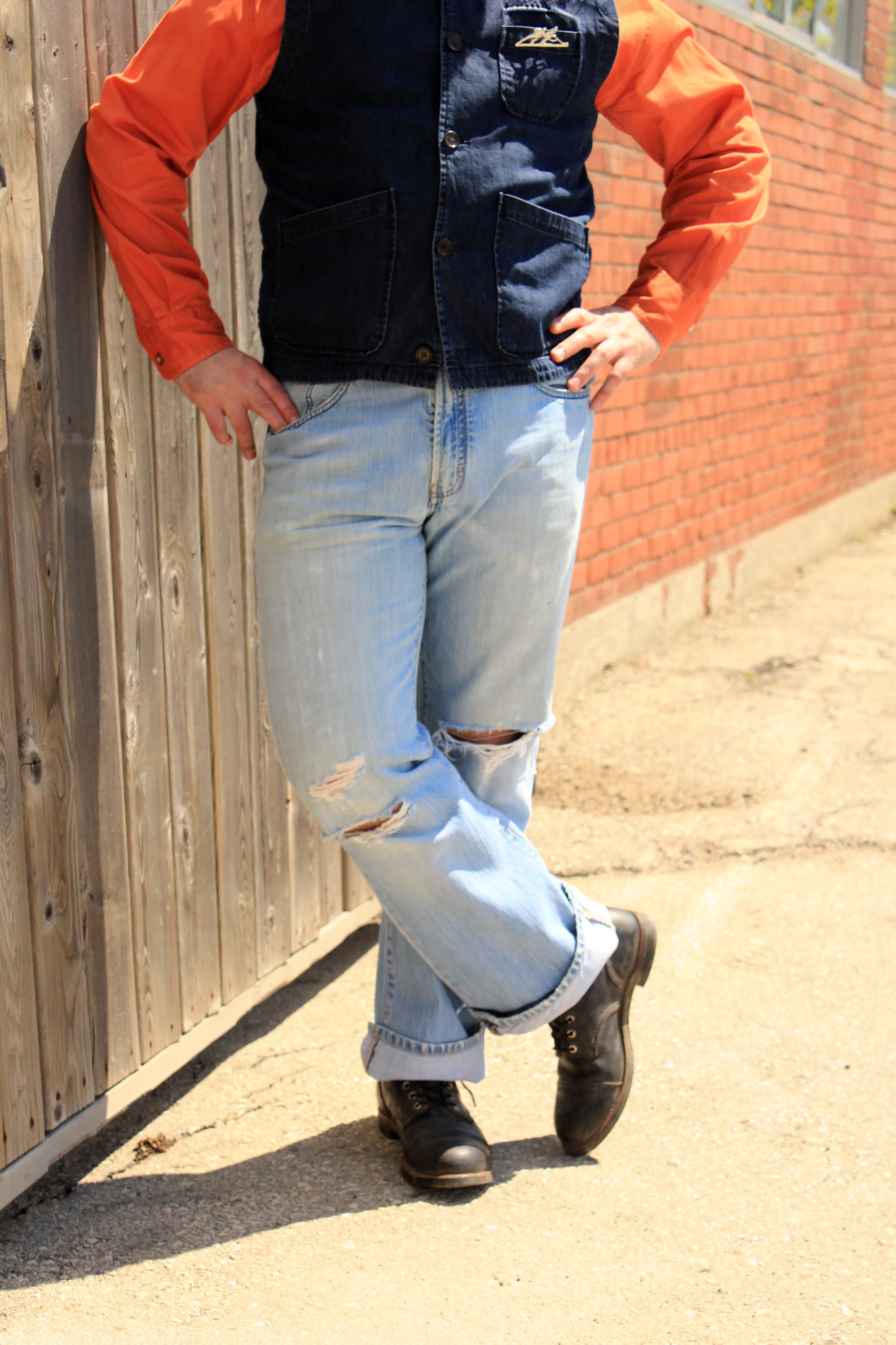 パンツ French Connection 00s Boots Cut Denim パンツ French Connection 00s Boots Cut Denim Vintage FCUK