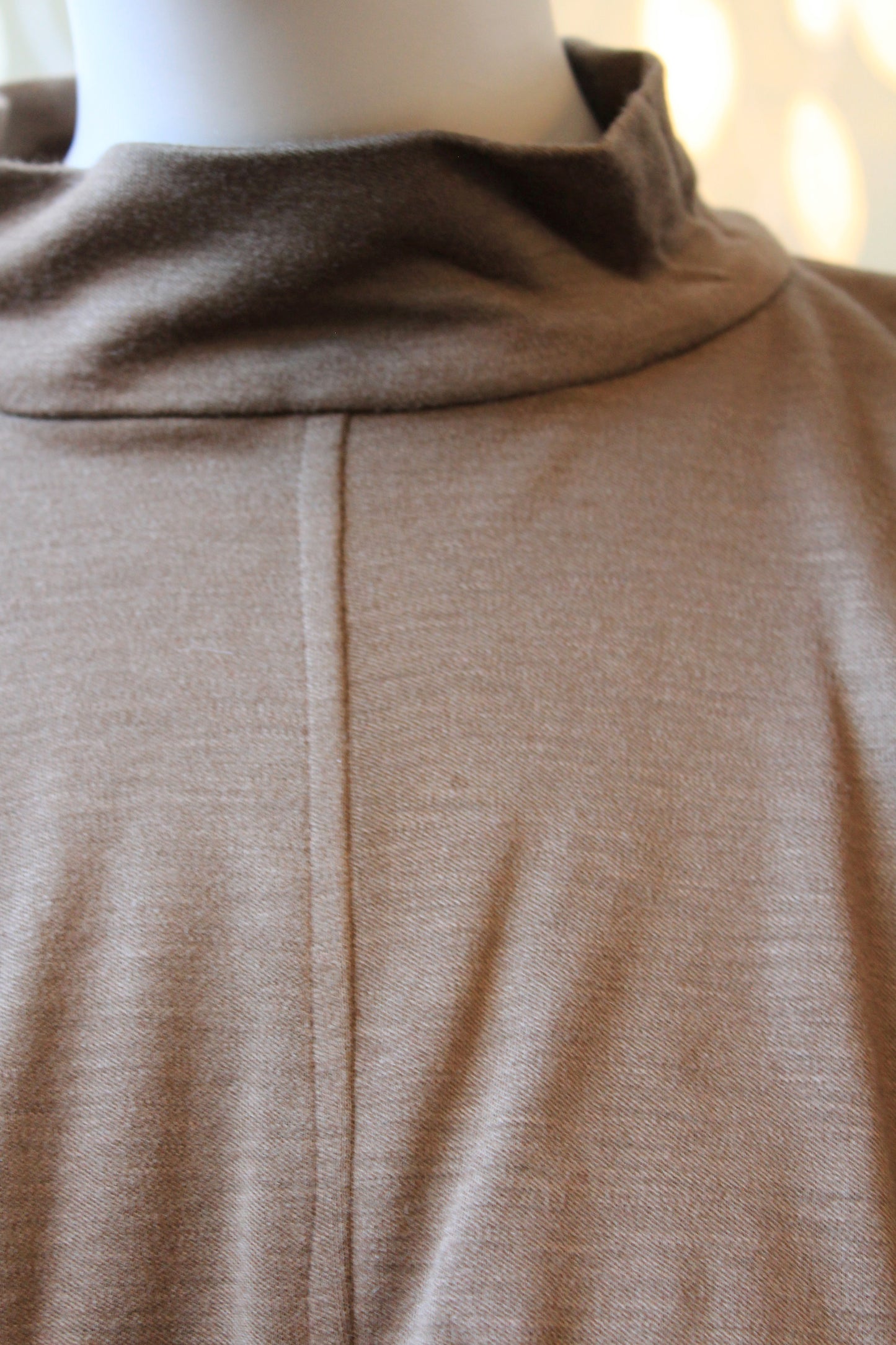 1980s Mariola Mayer Dark Taupe 3PC, Ruffle Skirt/Top/Jacket Matching Set, Small/Medium